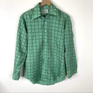 Vintage Permanent Press Polyester Kmart Blouse